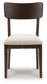 Shorbyn - 3 Pc. - Dining Table And 2 Chairs - Merlot