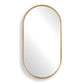 Torrado - Oval Mirror - Brass