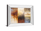 Lost In Trees I By Michael Marcon - Mirror Framed Print Wall Art - Light Brown