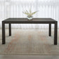 Modern Edge - Rectangular Leg Table - Caffe