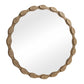 Marietta - Round Brass Mirror - Brass / Gold