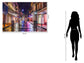 Tempered Glass With Foil - Bourbon Street New Orleans - Purple