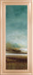 New Horizons I By Tesla - Framed Print Wall Art - Blue
