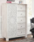 Paxberry - Dressing Chest - Whitewash