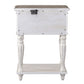 Magnolia Manor - Leg Nightstand - Antique White
