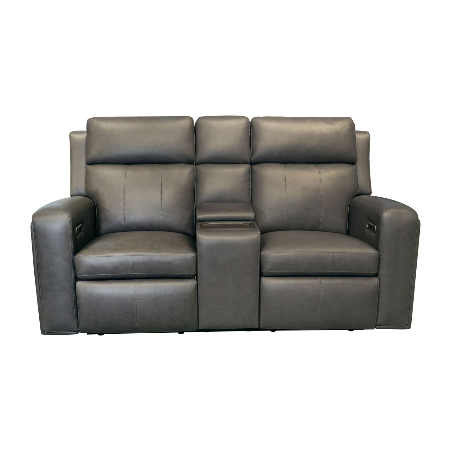 Wyatt - Power Reclining Loveseat With Console & Power Headrests & Lumbar