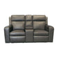 Wyatt - Power Reclining Loveseat With Console & Power Headrests & Lumbar