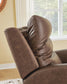 Motion-Max - Swivel Glider Power Recliner - Saddle