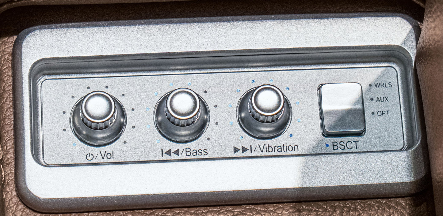 Knightington - Power Reclining Sofa With Audio Seating