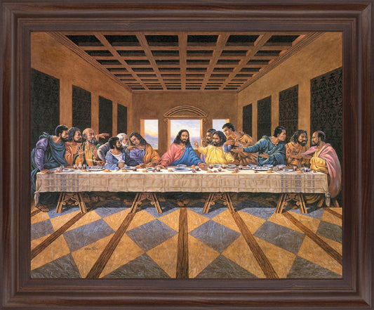 Gathered Reflections - 28" x 34" Framed Wall Art