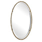 Twisted Branch - Oval Mirror - Gold