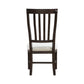 Grant Park - Slat Back Side Chair (RTA) - Brown