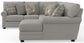 Livingston - Sectional With Comfort Coil Seating And Accent Pillows Included