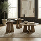 Hendrix Place - 3 Piece Set (Cocktail Table And 2 End Tables) - Natural
