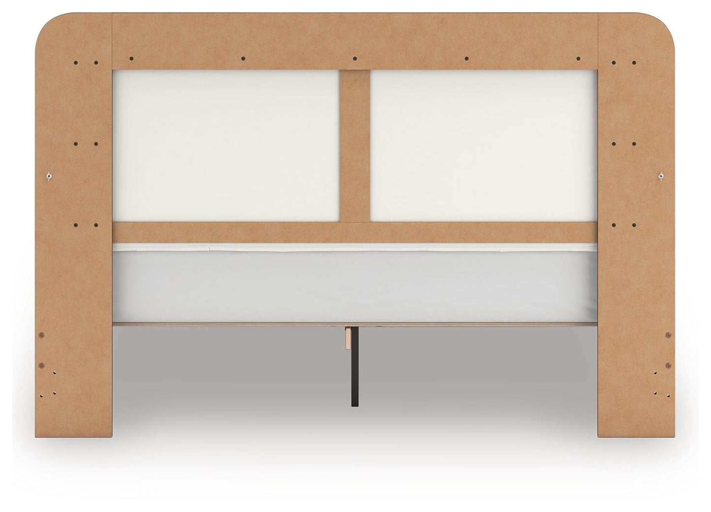 Kendanport - 4 Pc. - King Platform Bed, Dresser, Mirror And Nightstand - Brown / White
