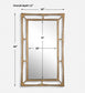 Felix - Rectangle Mirror - Brass