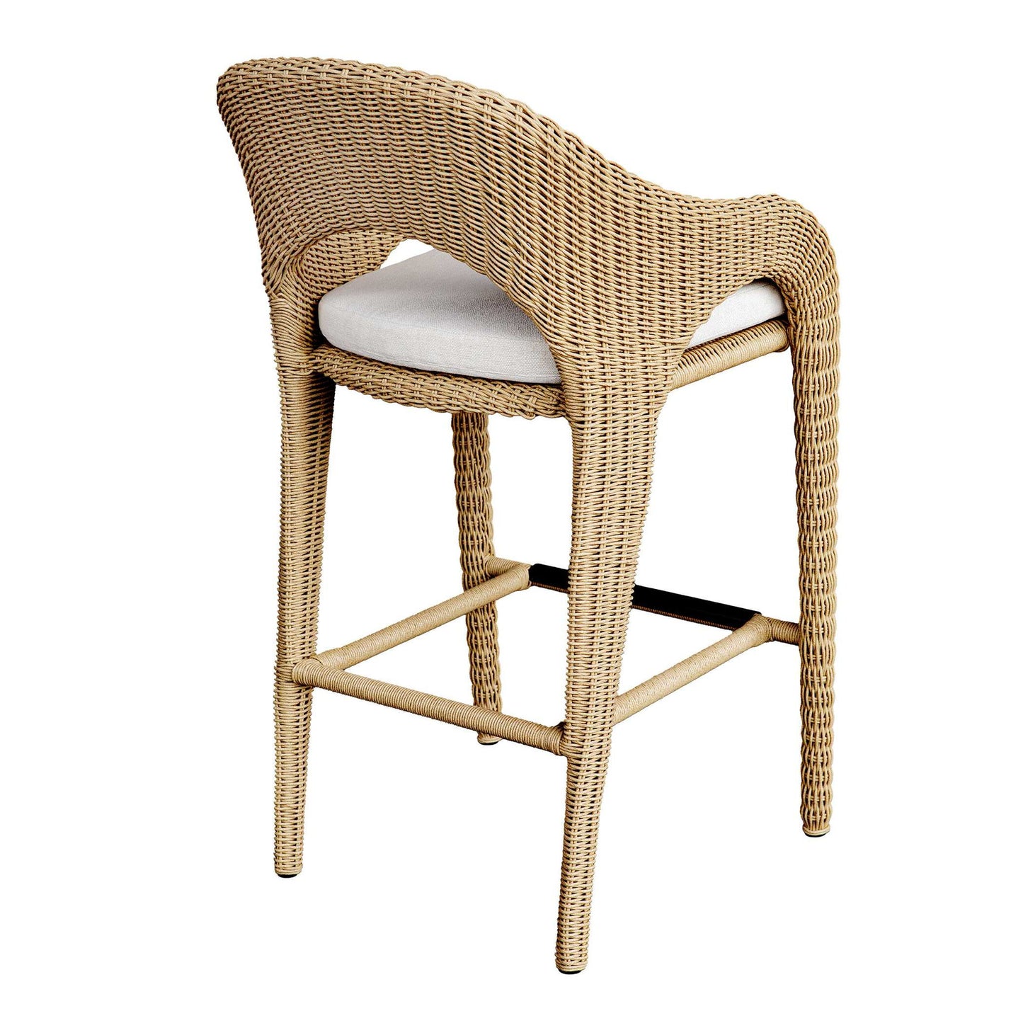 Kavali - Outdoor Wicker Barstool