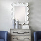 Sea Coral - Coastal Mirror - Pearl Silver