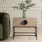 Lunar - Wooden Side Table - Black / Woodtone