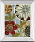 Persian Garden I By Katrina Craven - Mirror Framed Print Wall Art - Light Brown