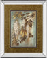 Wisteria Lane Il By Eliane Volherbst-Lane - Mirror Framed Print Wall Art - Light Brown