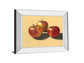 Apples - Mirror Framed Print Wall Art - Beige