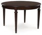Lavinton - Oval Dining Room Extension Table - Brown