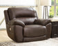 Dunleith - Zero Wall Recliner w/PWR HDRST - Chocolate