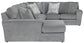 Glacier - Sectional With Included Accent Pillows