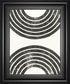 Over The Rainbow BW I By Moira Hershey - Framed Print Wall Art - Black