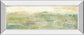 Greenery Horizon Line III By Jennifer Goldberger - Mirror Framed Print Wall Art - Green