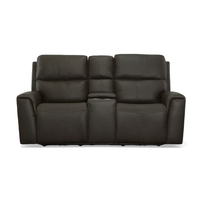 Jarvis - Power Reclining Loveseat With Console & Power Headrests