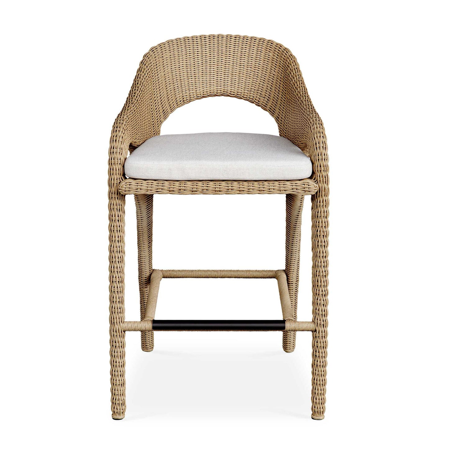 Kavali - Outdoor Wicker Barstool