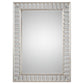 Lanester - Leaf Mirror - Silver