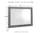 Bronyan - Bedroom Mirror - Dark Gray