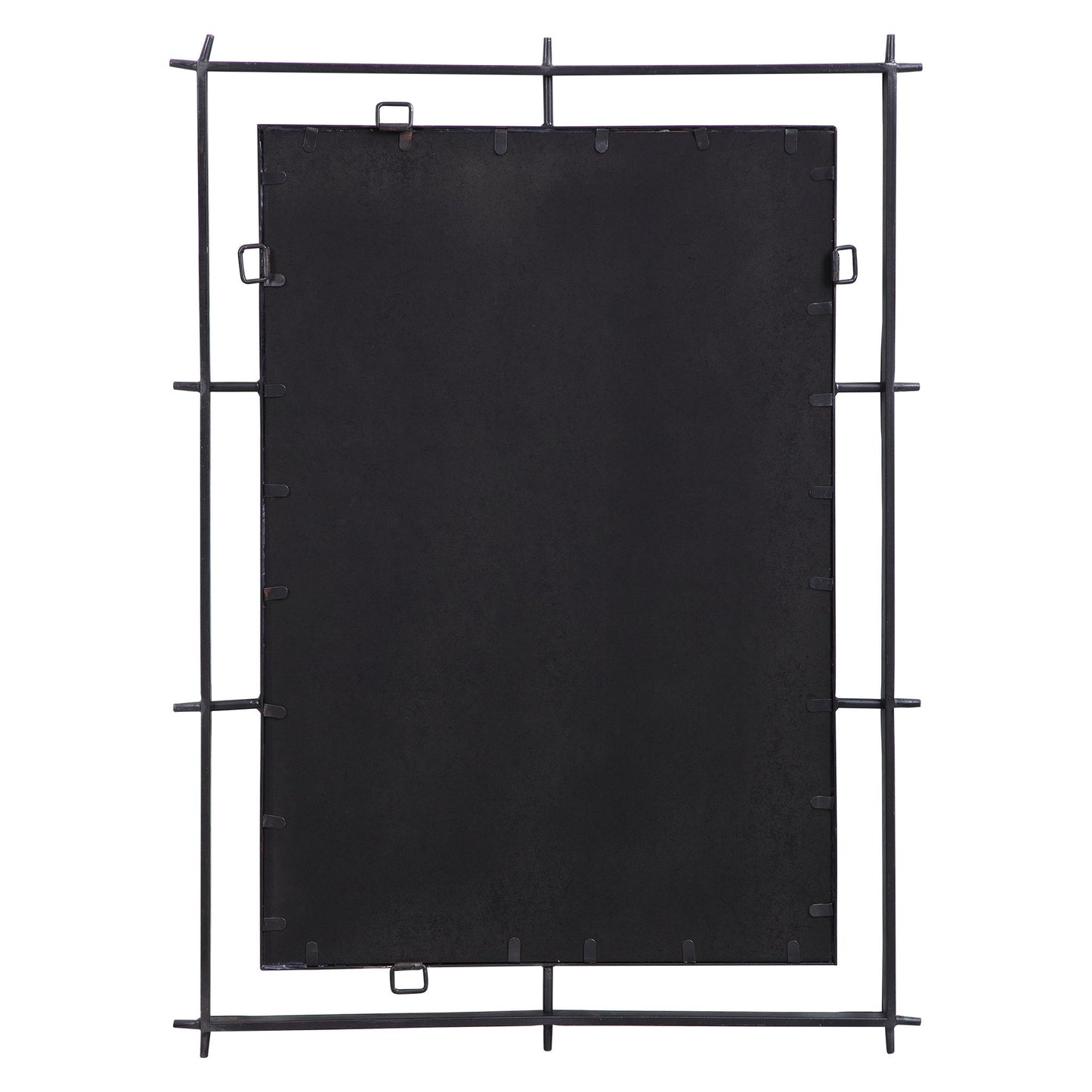 Ironworks - Industrial Mirror - Black