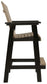 Fairen Trail - Tall Barstool (Set of 2) - Black / Driftwood