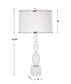Regalia - White Marble Table Lamp