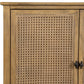 Coast - 2 Door Rattan Cabinet - Woodtone