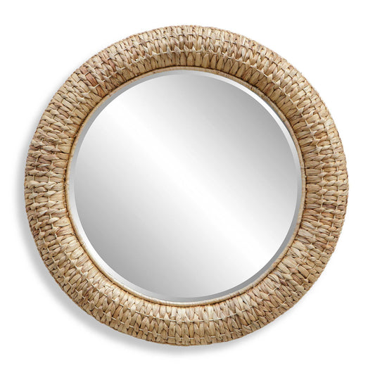 Twisted Seagrass - Round Mirror