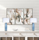 "Azure Display" Art Glass Table Lamp (Set of 2) - Blue Art Glass / Clear Crystal / Soft Gold