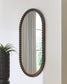 Clorington - Accent Mirror - Dark Brown
