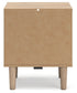 Cielden - One Drawer Night Stand - Two-Tone