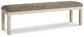 Bolanburg - Extra Large UPH DRM Bench - Brown / Beige