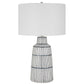 Breton - Nautical Stripe Table Lamp - White
