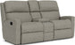 Catalina - Fabric Reclining Loveseat With Console