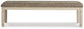 Bolanburg - Extra Large UPH DRM Bench - Brown / Beige