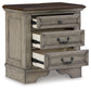 Lodenbay - Three Drawer Night Stand - Antique Gray