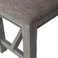 Newport - Dining Bench - Smokey Gray / Carbon Gray