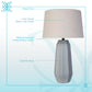 Speckled Stone Ceramic Table Lamp (Set of 2) - Speckled Soft Stone